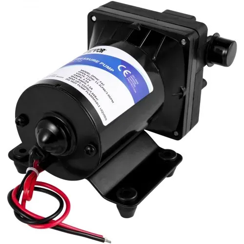 VEVOR 12 V Hochdruck-Membrane Wasserpumpe, 3 GPM Hochdruckmembran Wasserpumpe aus Polypropylen, Max. Druck 45 psi Wasserpumpe Selbstansaugend, mit Eingebautem Rückschlagventil, für Wohnwagen, Boot – Bild 10
