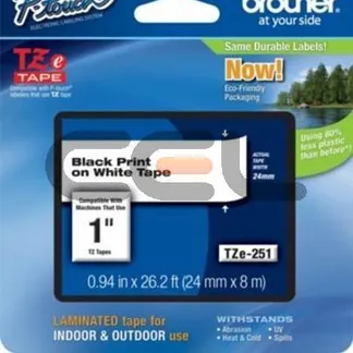Brother TZE251CIV Etiketten erstellendes Band TZ Brother TZE251CIV Etiketten erstellendes Band TZ
