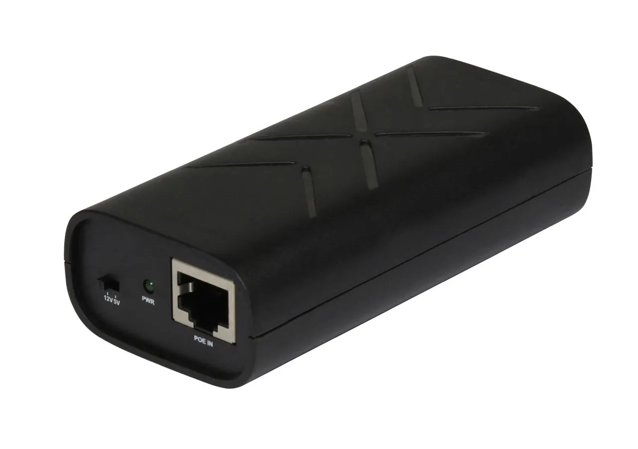 ALLNET PoE Splitter-Mini/Extractor / Gigabit / 24W / 5V/12V Schaltbar / ALL-PS102G-AF-AT – Bild 2