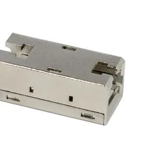 TP-TP Kupplung,CAT6A,Buchse,1:1 ,8-pol., RJ45, slim line, Zinkdruckguss, Synergy 21, TP-TP Kupplung,CAT6A,Buchse,1:1 ,8-pol., RJ45, slim line, Zinkdruckguss, Synergy 21,