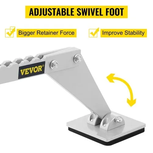 VEVOR 625 mm Nivellierstange Single Leg Dent Puller 200 mm Dent Pull Bar tragbarer Nivellierstange 6 Klauenhaken – Bild 2