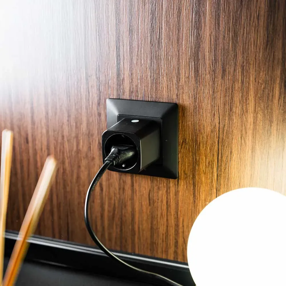 Shelly · Plug & Play "Plug M Gen3 Black" · 4er Set · Smarter Zwischenstecker · 13A · Messfunktion · WLAN · BT · schwarz – Bild 6