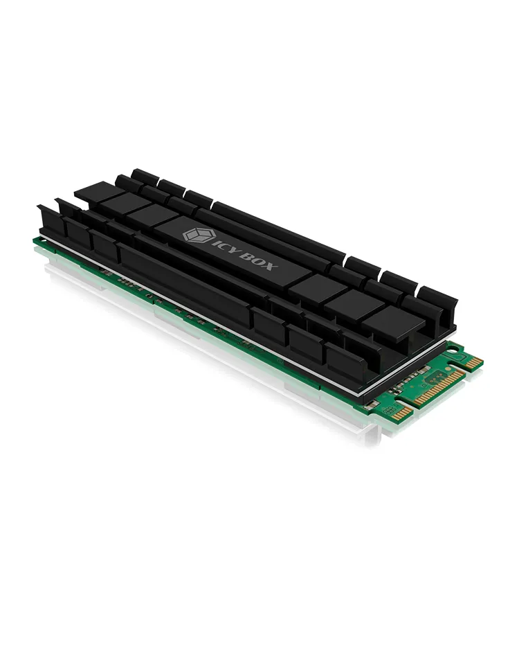 ICY BOX IB-M2HS-701, Kühlkörperset für M.2 2280 SSD, für PC/PS5, Aluminium, 5 mm dick – Bild 6