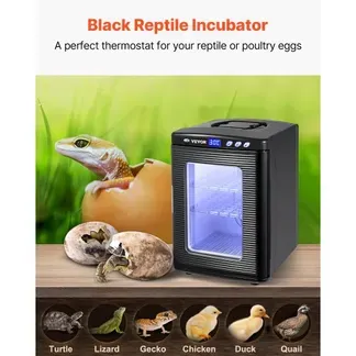 VEVOR Brutapparat Reptilieneier Inkubatoren 25L Labor Kühlung Heizung 5-42℃ 220V für Bruteier Schwarz VEVOR Brutapparat Reptilieneier Inkubatoren 25L Labor Kühlung Heizung 5-42℃ 220V für Bruteier Schwarz