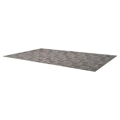 VEVOR Teppichfliesen 609,6 x 609,6 x 6 mm, 24er-Pack, modularer Teppichboden mit Fläche von 9 m², Teppich Bodenbelag, einfacher DIY-Austausch für Wohnzimmer und Büro, Grau und Braun – Bild 10