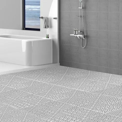 VEVOR Ineinandergreifende Fliesen 55 Stk. Bodenfliesen Drainage-Bodenfliesen, Bodenfliesen 30 x 30 cm Außenbereich Quadratische Bodenfliesen Terrasse PVC Bodenfliesen Badezimmer, Pool, Toilette, Grau – Bild 7