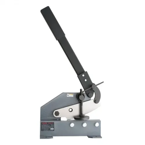 VEVOR Handhebelschere, 155 mm, Blechschere, Schlagschere mit massivem Stahlrahmen, Stahlblechschere mit verlängerter Griff zum Schneiden von Stahl, Kupfer, Betonstahl & Aluminium – Bild 8