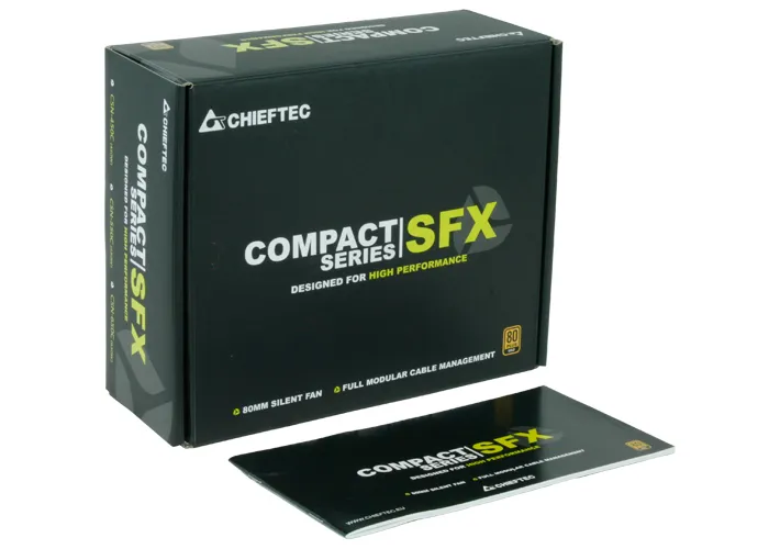 Chieftec CSN-450C Netzteil 450 W 20+4 pin ATX SFX Schwarz – Bild 5