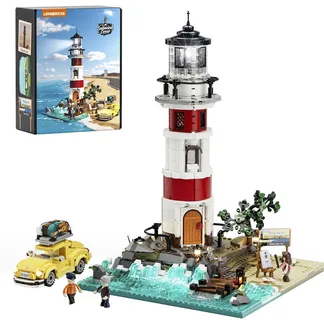 Sonnenaufgang-Leuchtturm, Konstruktionsspielzeug Sonnenaufgang-Leuchtturm, Konstruktionsspielzeug