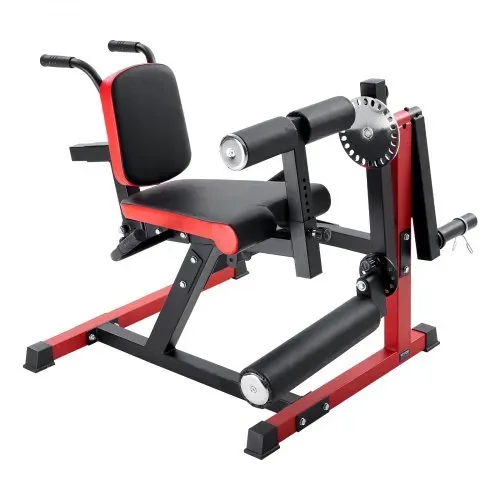 VEVOR Beinstrecker und Curl-Maschine, sitzende Bein-Drehstrecker für die Oberschenkel, verstellbares Gerät für Spezialübungen des Unterkörpers, Heim-Fitnessstudio Trainingsbank, 250 kg Tragkraft – Bild 8