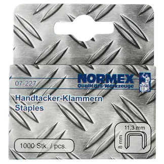 Klammern für Handtacker, 11,3x8mm Klammern für Handtacker, 11,3x8mm