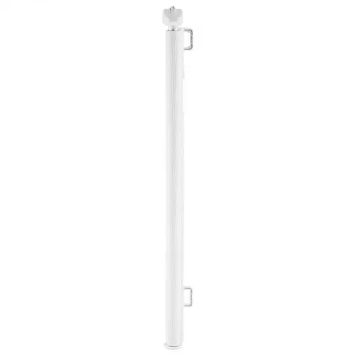 VEVOR Einziehbares Babygitter Hundegitter ausziehbar auf 145 cm Breite / 98 mm Höhe, Treppenschutzgitter mit Sicherheitsschloss, Schutzgitter aus Netzgewebe für Treppen Flure drinnen/draußen, weiß – Bild 10