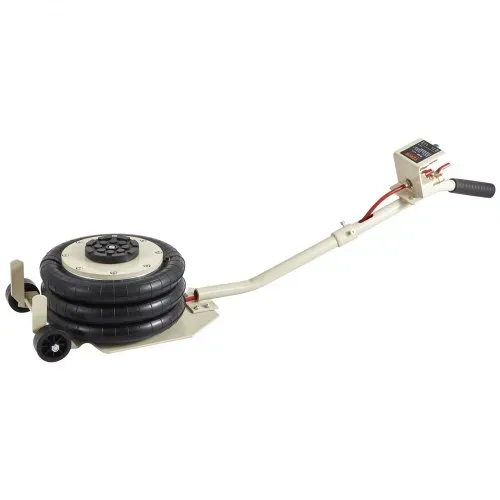 VEVOR Pneumatischer Wagenheber Air Jack 3 t, Weiß Dreifachbeutel-Luftheber 140-450 mm Hubhöhe Airbag Luftwagenheber mit langem Griff, 5 Minuten Hub Luftheber Wagenheber für SUV, Lkw, Pkw usw. – Bild 10
