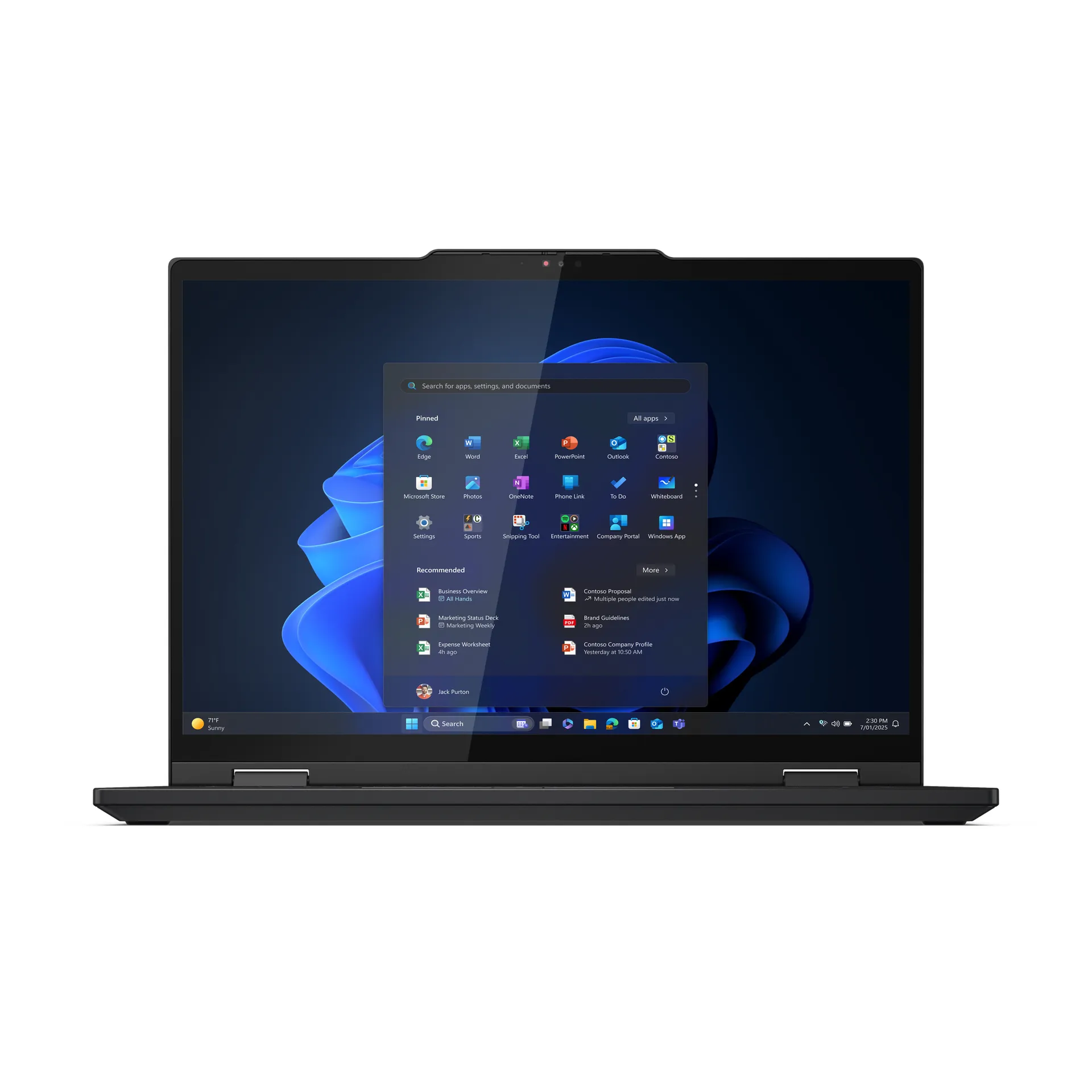 Lenovo ThinkPad T14s 2-in-1 Gen 1 Intel Core Ultra 7 255U Hybrid (2-in-1) 35,6 cm (14") Touchscreen WUXGA 32 GB LPDDR5x-SDRAM 1 TB SSD Wi-Fi 7 (802.11be) Windows 11 Pro Deutsch Schwarz – Bild 3