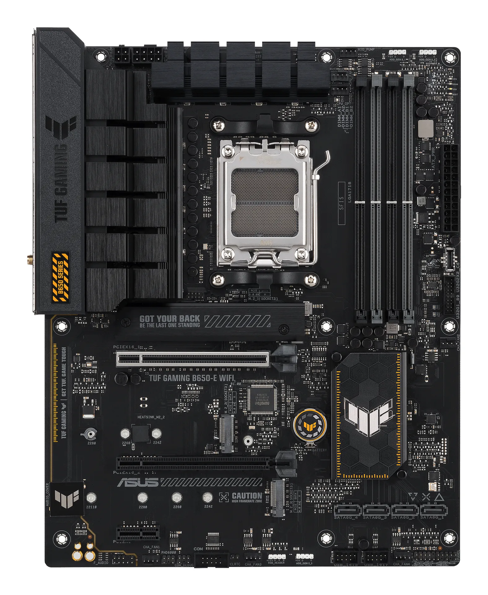 ASUS TUF GAMING B650-E WIFI AMD B650 Sockel AM5 ATX – Bild 2