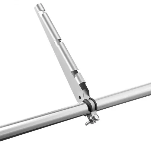 VEVOR Übersteigschutz Zaunerhöhung, 10er-Pack, Stacheldrahtabweiser 375 mm, Stacheldrahthalter für 3,3 cm bis 3,8 cm Maschendrahtzäune, Ω-Halterungsdesign, Stacheldrahtarm aus verzinktem Stahl – Bild 9