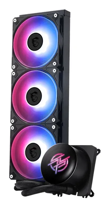 MSI MPG CORELIQUID P13 Computerkühlsystem Prozessor All-in-One-Flüssigkeitskühler 12 cm Schwarz 1 Stück(e) – Bild 2