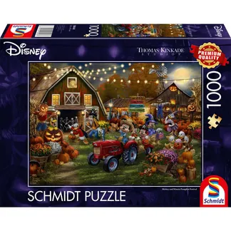 Thomas Kinkade Studios: Disney – Mickey & Minnie Pumpkin Festival, Puzzle Thomas Kinkade Studios: Disney – Mickey & Minnie Pumpkin Festival, Puzzle