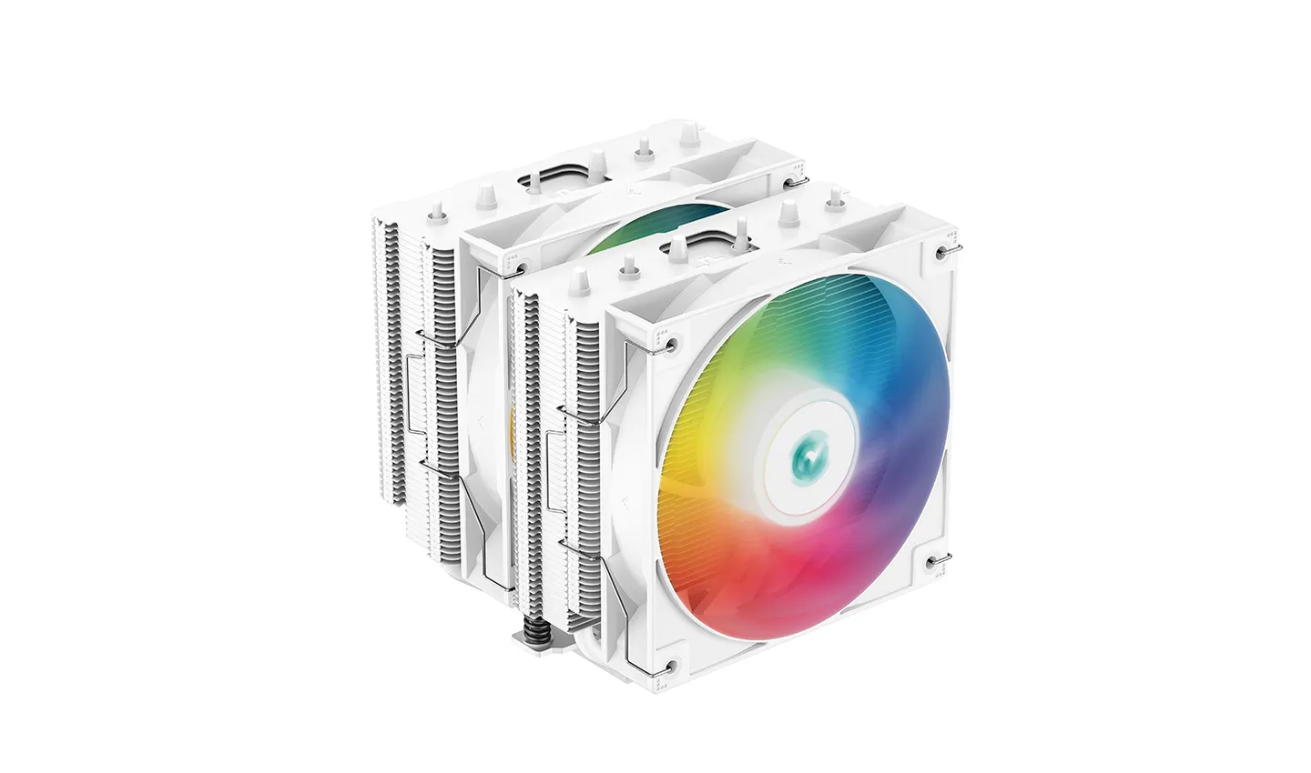 DeepCool AG620 WH ARGB Prozessor Luftkühlung 12 cm Weiß 1 Stück(e) DeepCool AG620 WH ARGB Prozessor Luftkühlung 12 cm Weiß 1 Stück(e)