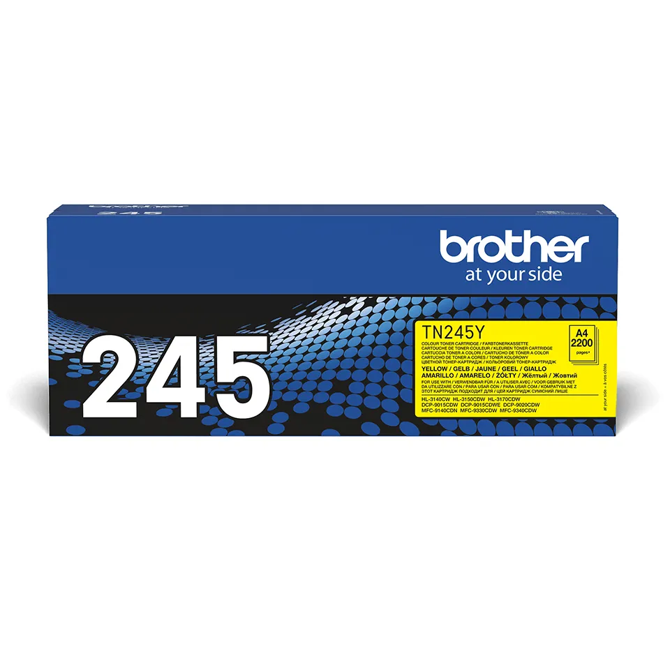 Brother TN-245Y Tonerkartusche 1 Stück(e) Original Gelb Brother TN-245Y Tonerkartusche 1 Stück(e) Original Gelb