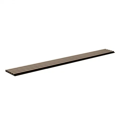 VEVOR Akustikpaneele, 2400 x 200 x 21 mm, Akustik Wandpaneele, MDF-Akzent-Holzwandpaneele für moderne Innenwanddekoration, Akustikpaneel Kunstholz-Wandplatten zur Geräuschreduzierung, 4er-Set – Bild 9