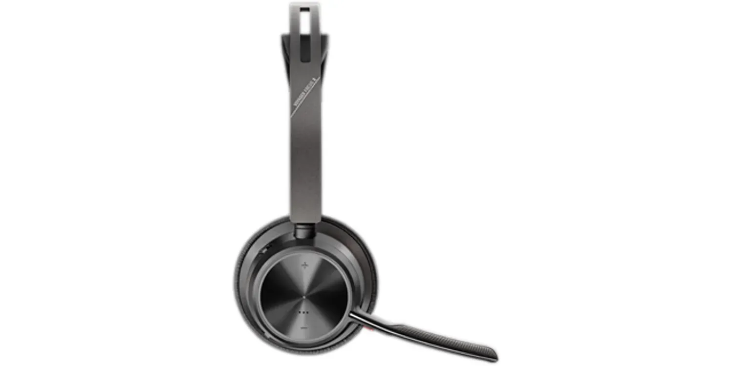 HP Poly Voyager Focus 2 USB-C-C Headset +USB-C/A-Adapter +Ladestation – Bild 7