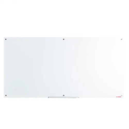 VEVOR Magnetisches Glas-Whiteboard, Wandtafel Trocken Abwischbare Tafel 1829 x 915 cm, Wandmontiertes Weißes Glasboard ohne Rahmen, mit Stiftablage, einem Radiergummi& 2 Stiften, Magnettafel Weiß – Bild 8