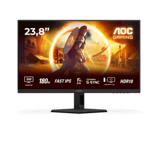 AOC G4 Q24G4RE Computerbildschirm 60,5 cm (23.8″) 2560 x 1440 Pixel Quad HD LED Schwarz, Rot AOC G4 Q24G4RE Computerbildschirm 60,5 cm (23.8″) 2560 x 1440 Pixel Quad HD LED Schwarz, Rot