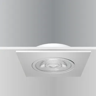 Synergy 21 LED Deckeneinbauspot Helios silber, quadratisch+schwenkbar, neutralweiß Synergy 21 LED Deckeneinbauspot Helios silber, quadratisch+schwenkbar, neutralweiß