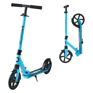 VEVOR Scooter (2 Räder) für Kinder ab 8 Jahren, Cityroller Kinderroller Straßenroller mit höhenverstellbarem Lenker & rutschfestem Deck, faltbarer Tretroller bis zu 100 kg, Schwarz + Blau VEVOR Scooter (2 Räder) für Kinder ab 8 Jahren, Cityroller Kinderroller Straßenroller mit höhenverstellbarem Lenker & rutschfestem Deck, faltbarer Tretroller bis zu 100 kg, Schwarz + Blau