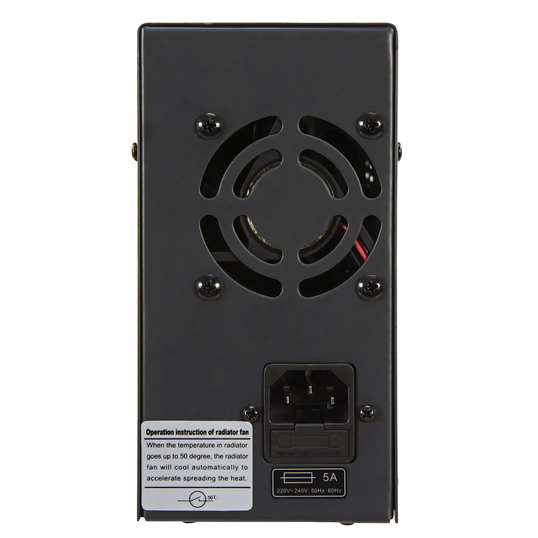Labornetzgerät McPower ''LBN-3010'', 0-30V, 0-10A regelbar, LC-Anzeige – Bild 5