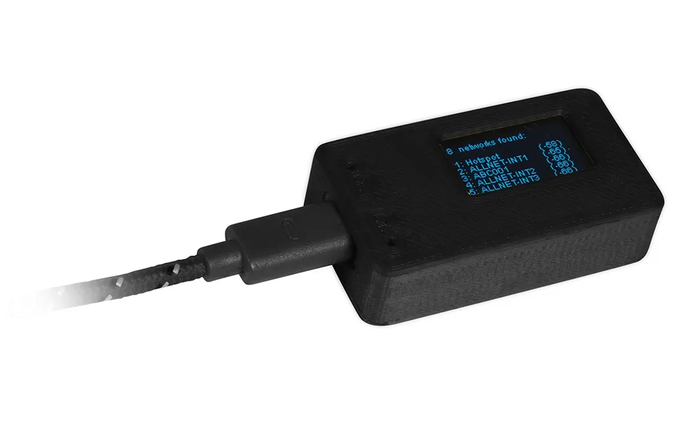 ALLNET 4duino IoT WLAN Display - ESP32 Modul mit 4 Zeilen Display – Bild 3