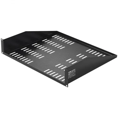 VEVOR 2U Server-Rack-Regal, 16″/406 mm Tiefe, 50 lbs maximale Tragkraft, belüftetes freitragendes oder wandmontiertes Rack-Regal mit Ablage, gute Luftzirkulation für 19″/482,6 mm Netzwerkschrank oder Geräte-Rack VEVOR 2U Server-Rack-Regal, 16″/406 mm Tiefe, 50 lbs maximale Tragkraft, belüftetes freitragendes oder wandmontiertes Rack-Regal mit Ablage, gute Luftzirkulation für 19″/482,6 mm Netzwerkschrank oder Geräte-Rack