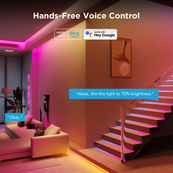 Govee H612A Intelligenter Leuchtstreifen Wi-Fi/Bluetooth – Bild 7