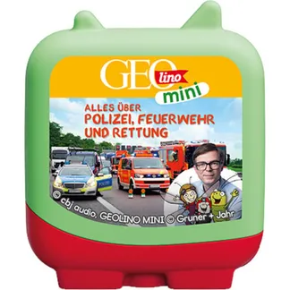 Clever Tonies: GEOLINO MINI – Alles über Polizei, Feuerwehr und Rettung, Spielfigur Clever Tonies: GEOLINO MINI – Alles über Polizei, Feuerwehr und Rettung, Spielfigur