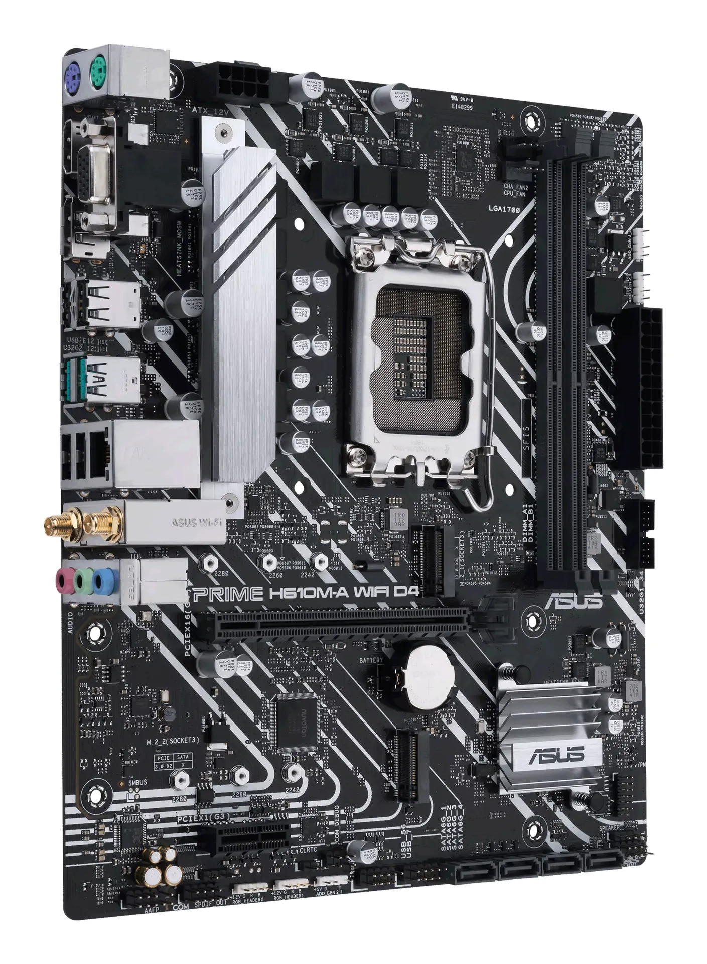 ASUS PRIME H610M-A WIFI D4 Intel H610 LGA 1700 micro ATX – Bild 3