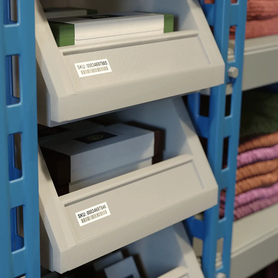 Brother DK-22211 Etiketten erstellendes Band Schwarz auf weiss – Bild 3