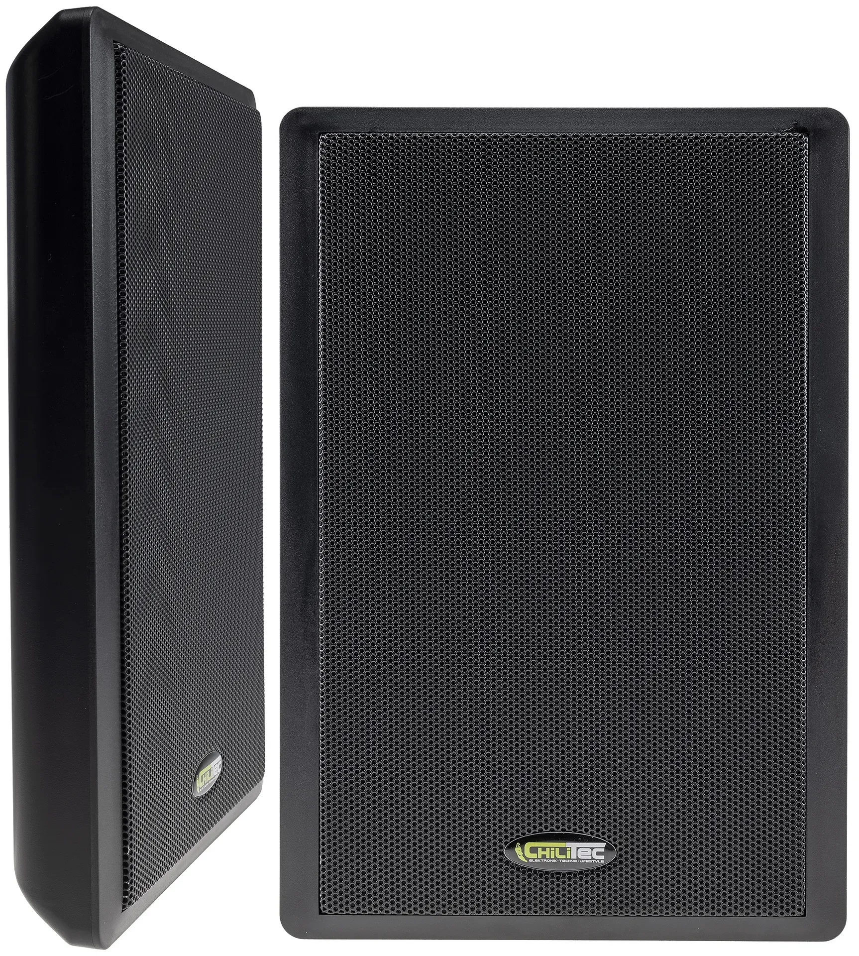 Flatpanel-Lautsprecher, 40W, schwarz Surround, 4 Ohm, 86dB, 2-Wege, Paar Flatpanel-Lautsprecher, 40W, schwarz Surround, 4 Ohm, 86dB, 2-Wege, Paar