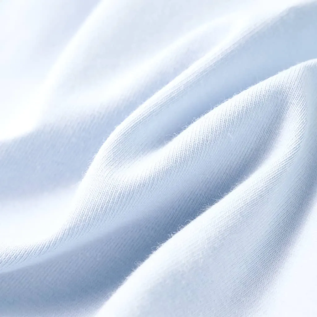 vidaXL Kinder-T-Shirt Hellblau 92 – Bild 7