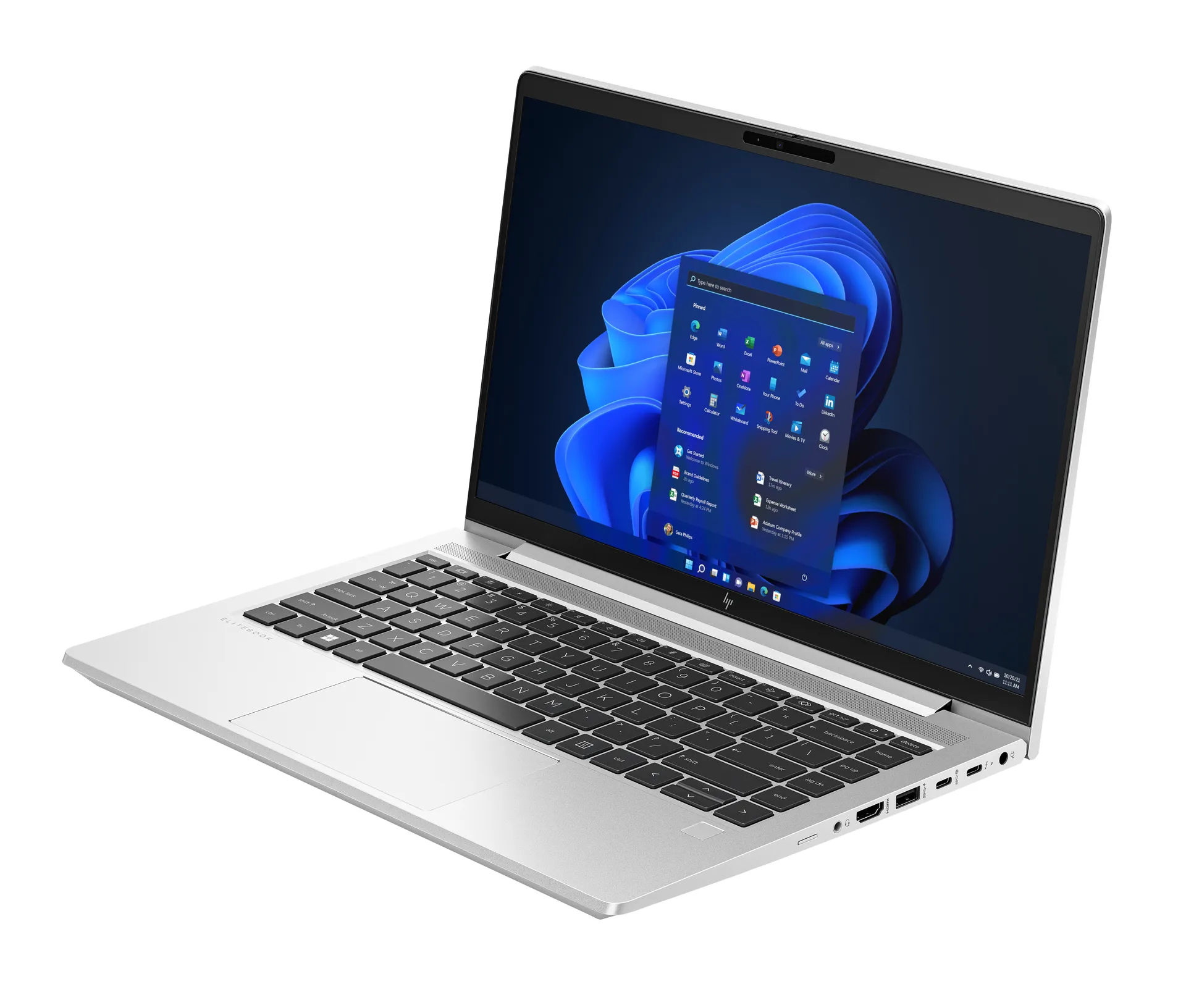 HP EliteBook 640 G10 Intel® Core™ i5 i5-1335U Laptop 35,6 cm (14") Full HD 16 GB DDR4-SDRAM 512 GB SSD Wi-Fi 6E (802.11ax) Windows 11 Pro Silber – Bild 6