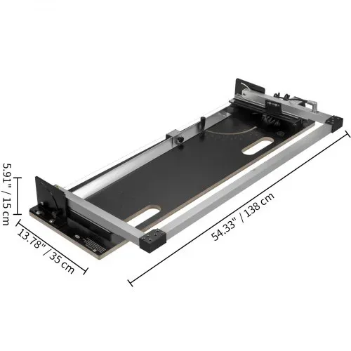 VEVOR Styroporschneider, 200W Schaumschneider aus Aluminiumlegierung, 360℃ Styrocutter mit Nickel-Chrom-Legierung, 38V Ausgangsspannung, Schnittdicke 420 mm Nut-Maschine für Profis oder Heimwerker – Bild 7