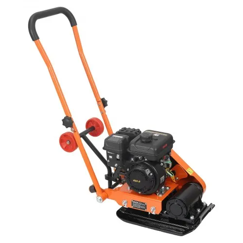 VEVOR Benzin Rüttelplatte, 2 PS (79 CC) Motor, 5250 U/min Vibrationsstampfer, Verdichter 8 kN Verdichtungsdruck, 410×315 mm Platte, Handgeführte Rütteler für Pflasterarbeiten, Asphalt & Fundamente VEVOR Benzin Rüttelplatte, 2 PS (79 CC) Motor, 5250 U/min Vibrationsstampfer, Verdichter 8 kN Verdichtungsdruck, 410×315 mm Platte, Handgeführte Rütteler für Pflasterarbeiten, Asphalt & Fundamente