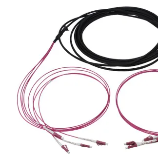 LWL-Kabel, Trunkkabel U-DQ(ZN)BH 4G 50/125, LC/LC OM4 30m, Ring, Synergy21 LWL-Kabel, Trunkkabel U-DQ(ZN)BH 4G 50/125, LC/LC OM4 30m, Ring, Synergy21