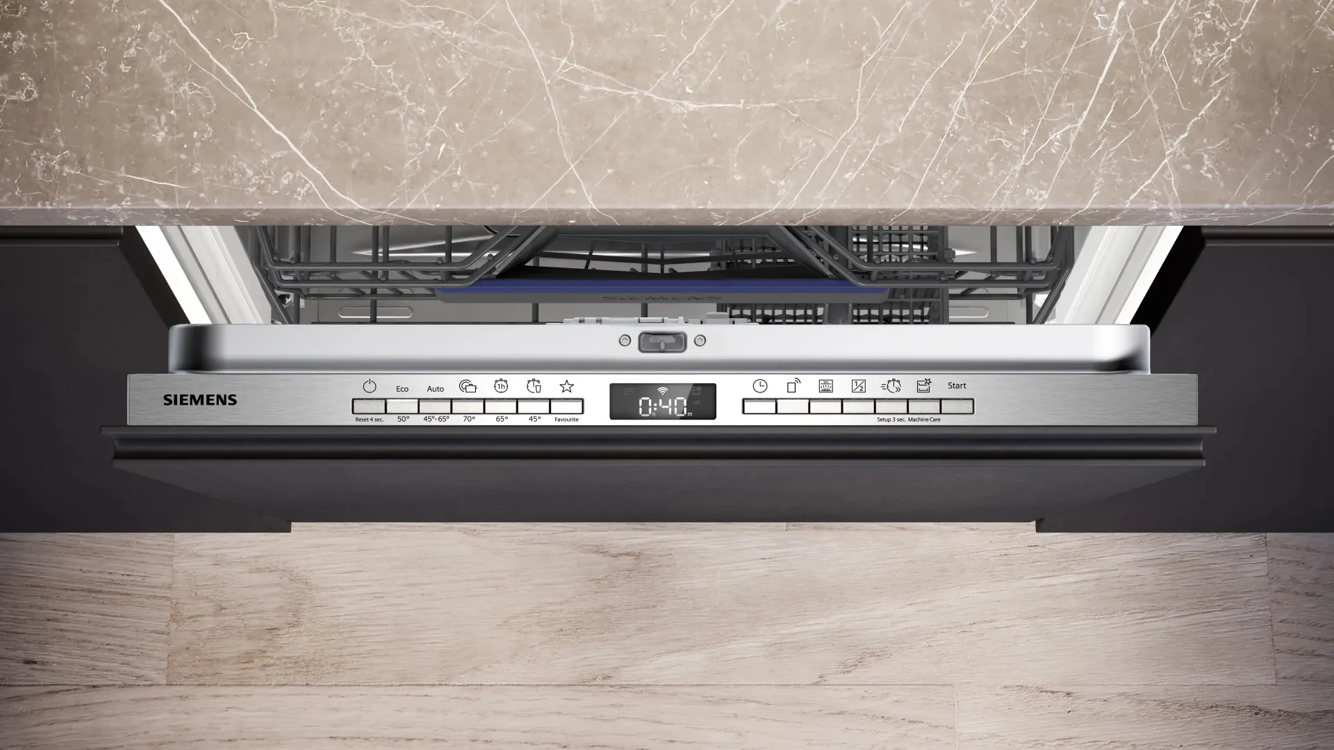 Siemens SN63HX14AE Spülmaschine Voll integriert 13 Maßgedecke D – Bild 3