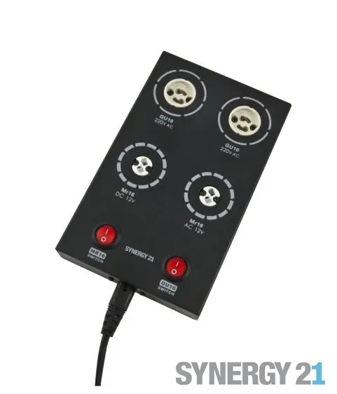 Synergy 21 LED Demo Board GU10 / GX5, 3 Synergy 21 LED Demo Board GU10 / GX5, 3