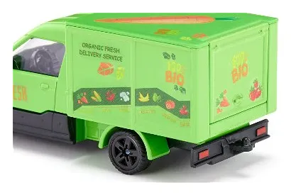 Siku Streetscooter Organic Fresh Delivery Service Rollermodell Vormontiert 1:50 – Bild 5