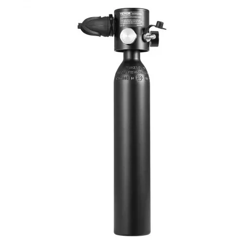 VEVOR 0,5 L Tauchflasche tragbarer Tauchtank, Sauerstoffflasche zum Tauchen, unterstützt 5–10 Minuten Unterwasseratmung, 30 m Tauchtiefe, nachfüllbarer Schnorchel-Lufttank mit Pumpe – Bild 9