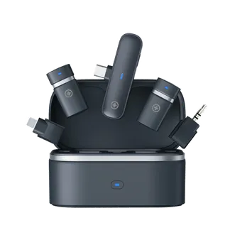 Plusonic Wireless Mikrofone Kit PS-TDS9 „USB Type C/Lightning/3,5mm Klinke“ WiFi-Micro / *ALLTRAVEL* Plusonic Wireless Mikrofone Kit PS-TDS9 „USB Type C/Lightning/3,5mm Klinke“ WiFi-Micro / *ALLTRAVEL*