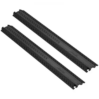 VEVOR 2 Stück 100x13x2 cm Speed Bumps 907,18 kg Kabelschutz Ramp Drop Over Cord Cover VEVOR 2 Stück 100x13x2 cm Speed Bumps 907,18 kg Kabelschutz Ramp Drop Over Cord Cover