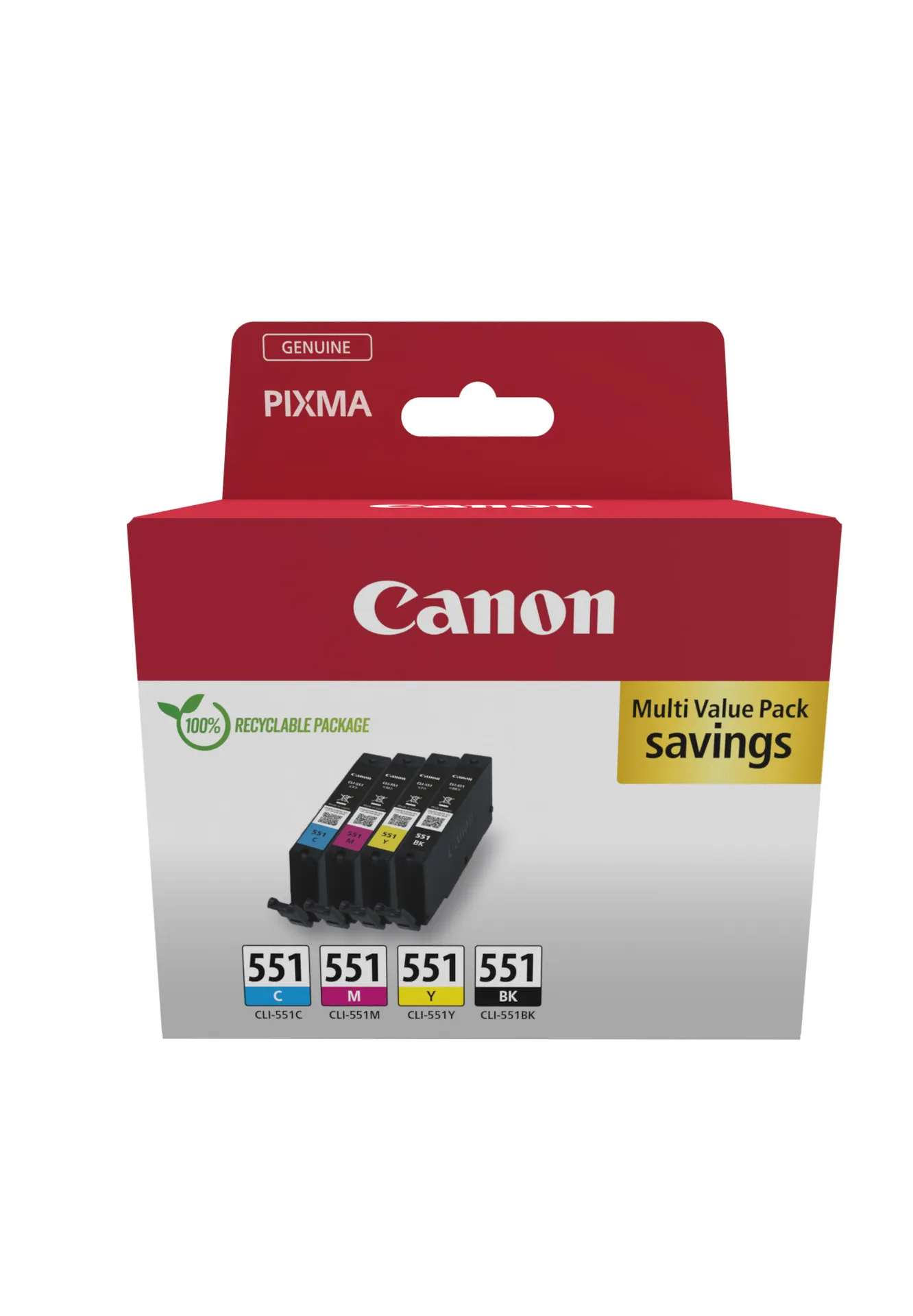 Canon CLI-551 C/M/Y/BK Multipack Canon CLI-551 C/M/Y/BK Multipack